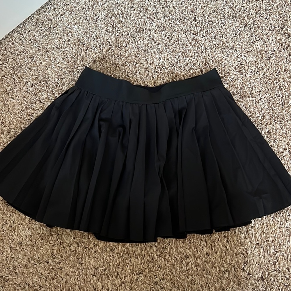 ARITZIA BLACK TENNIS SKIRT🎾🖤